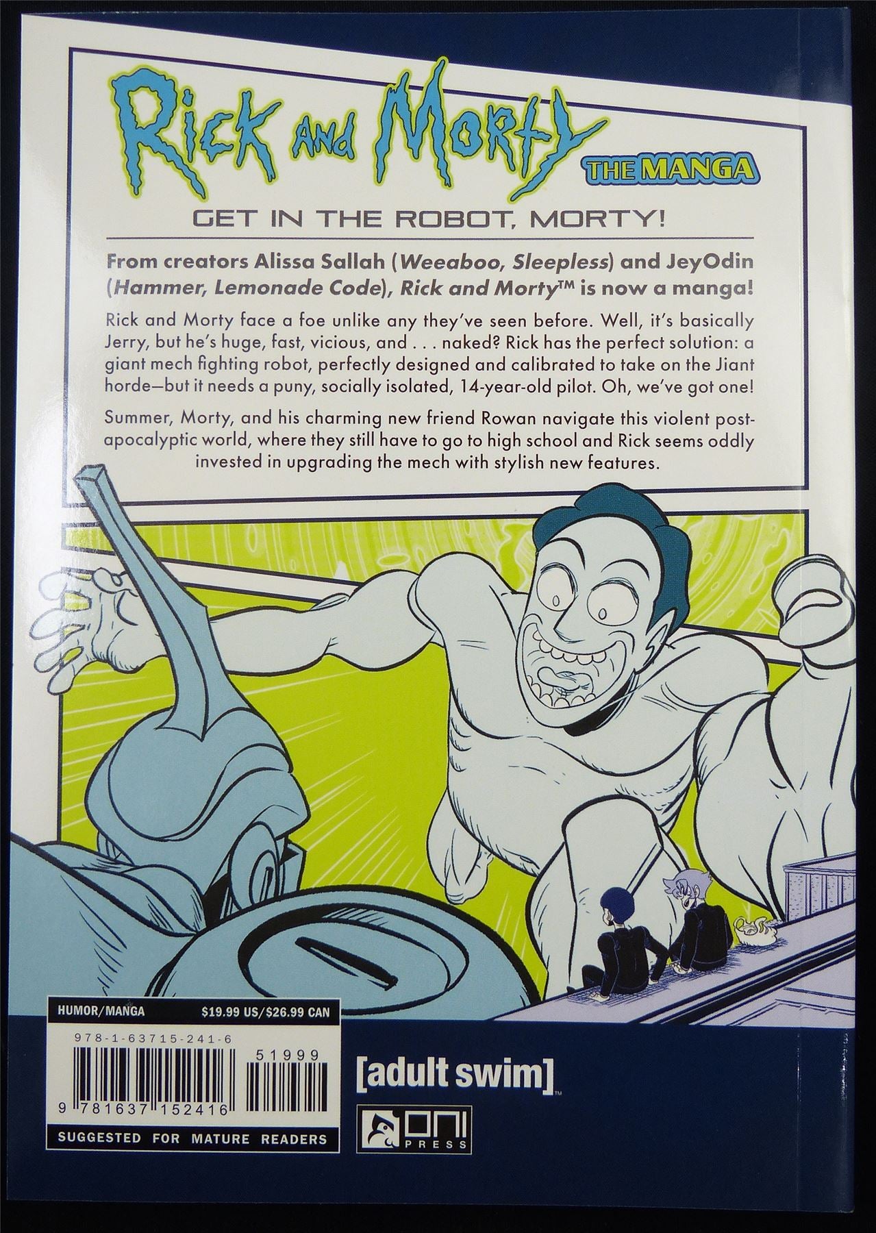 RICK and Morty The Manga Volume 1 - Oni Press Manga #67
