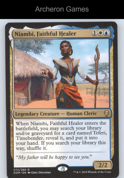 Niambi, Faithful Healer 272 R MTG Card Dominaria