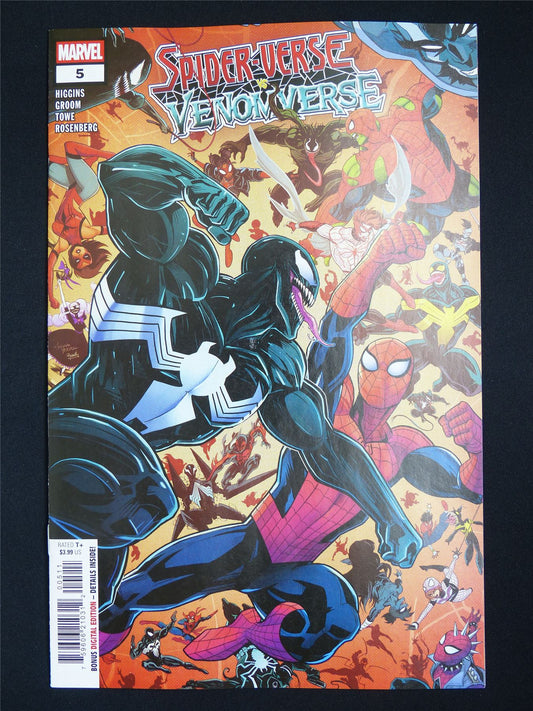 SPIDER-VERSE vs Venomverse #5 - Nov 2025 Marvel Comic #3ZB