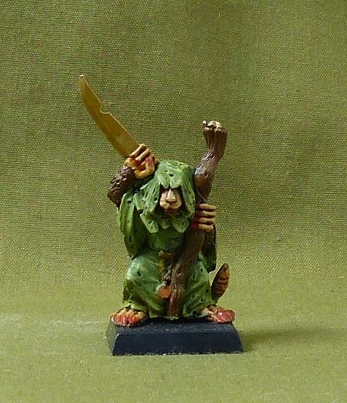 Classic Metal Plague Monk - Skaven - Warhammer Fantasy #56