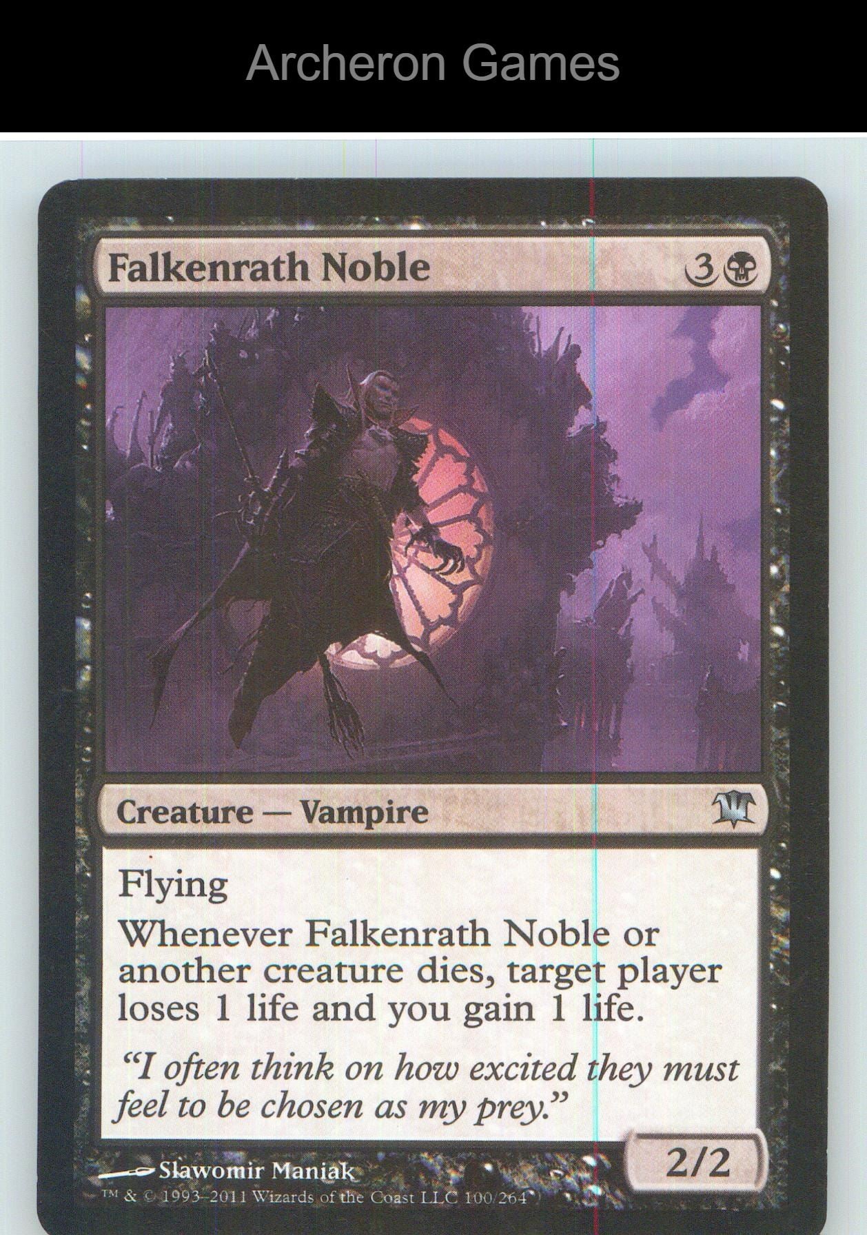Falkenrath Noble ISD 100 UC MTG Card NM/EX+