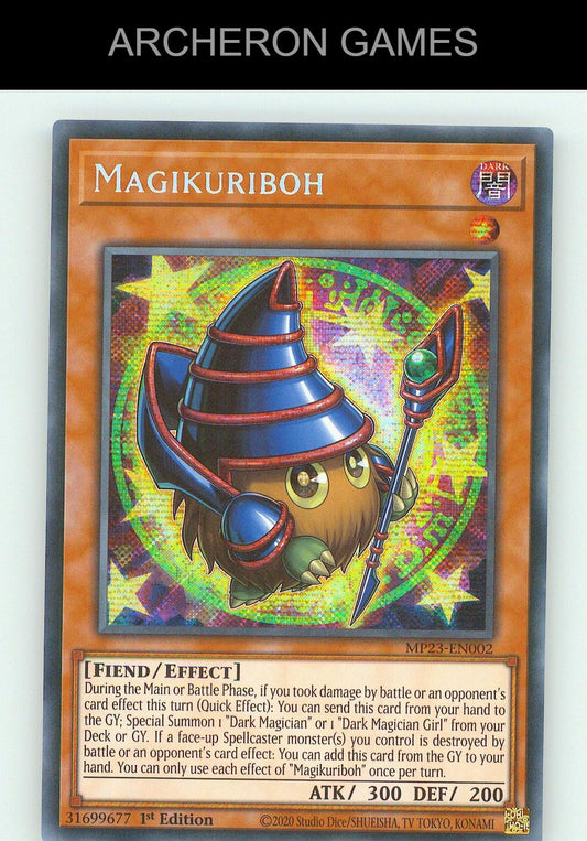 Magikuriboh SEC YUGIOH Card