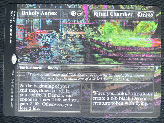Unholy Annex / Ritual Chamber Borderless - DSK - Mtg Card #3DZ
