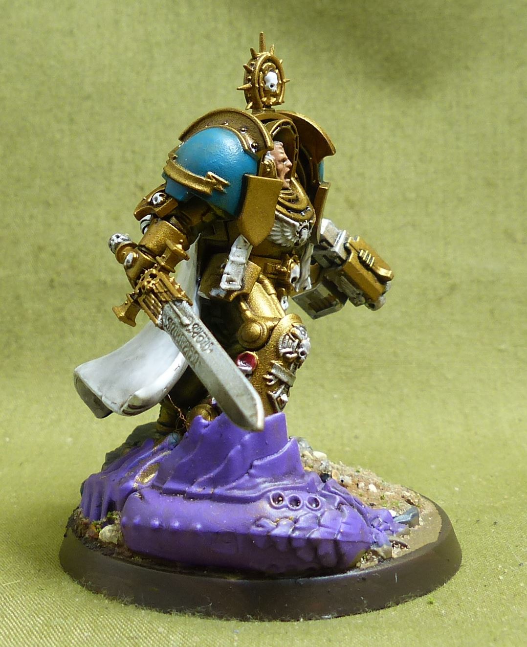 Captain in Terminator Armour painted - Space Marine - Warhammer 40K #432