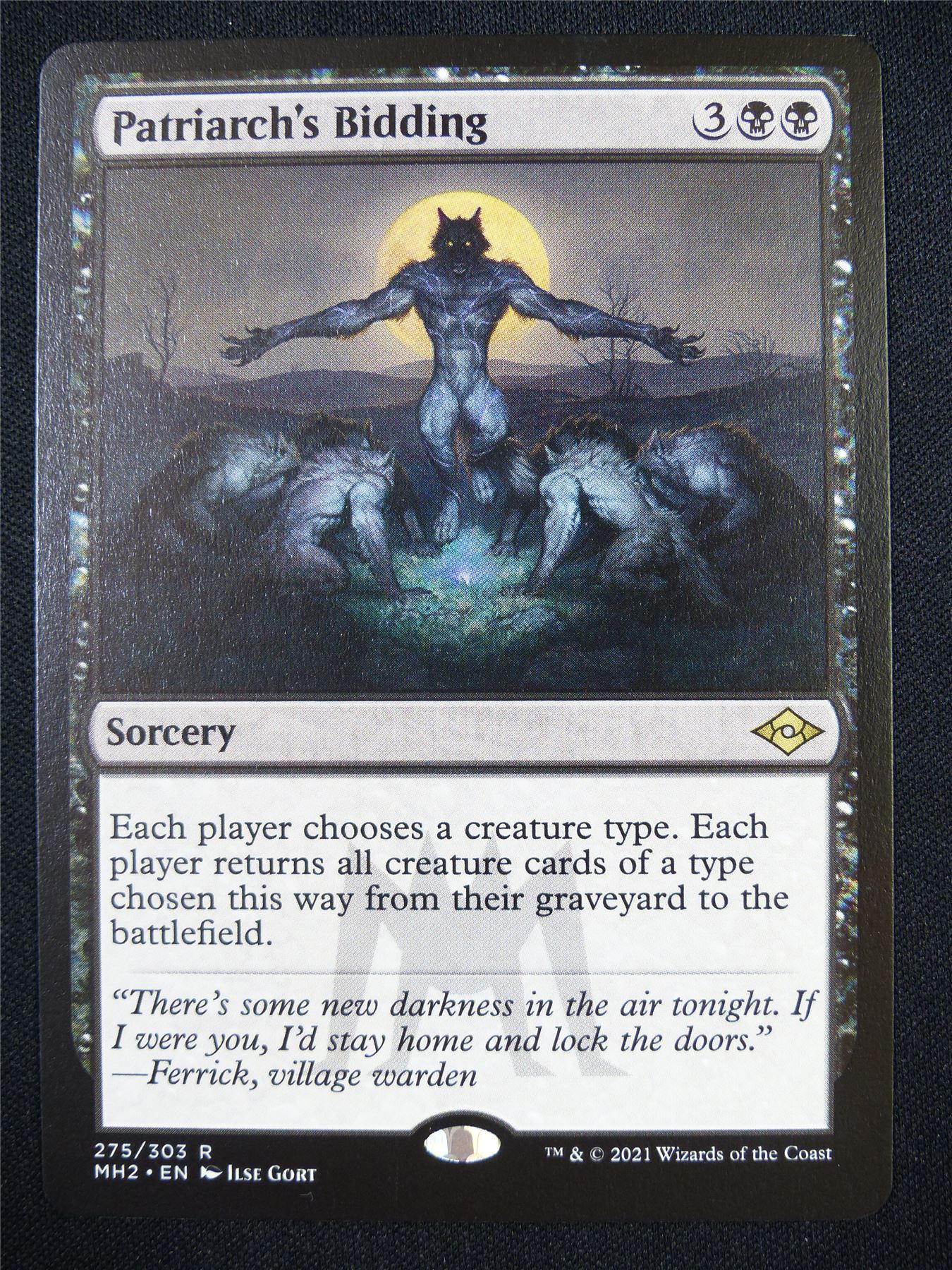 Patriarch's Bidding - MH2 - Mtg Card #2OL