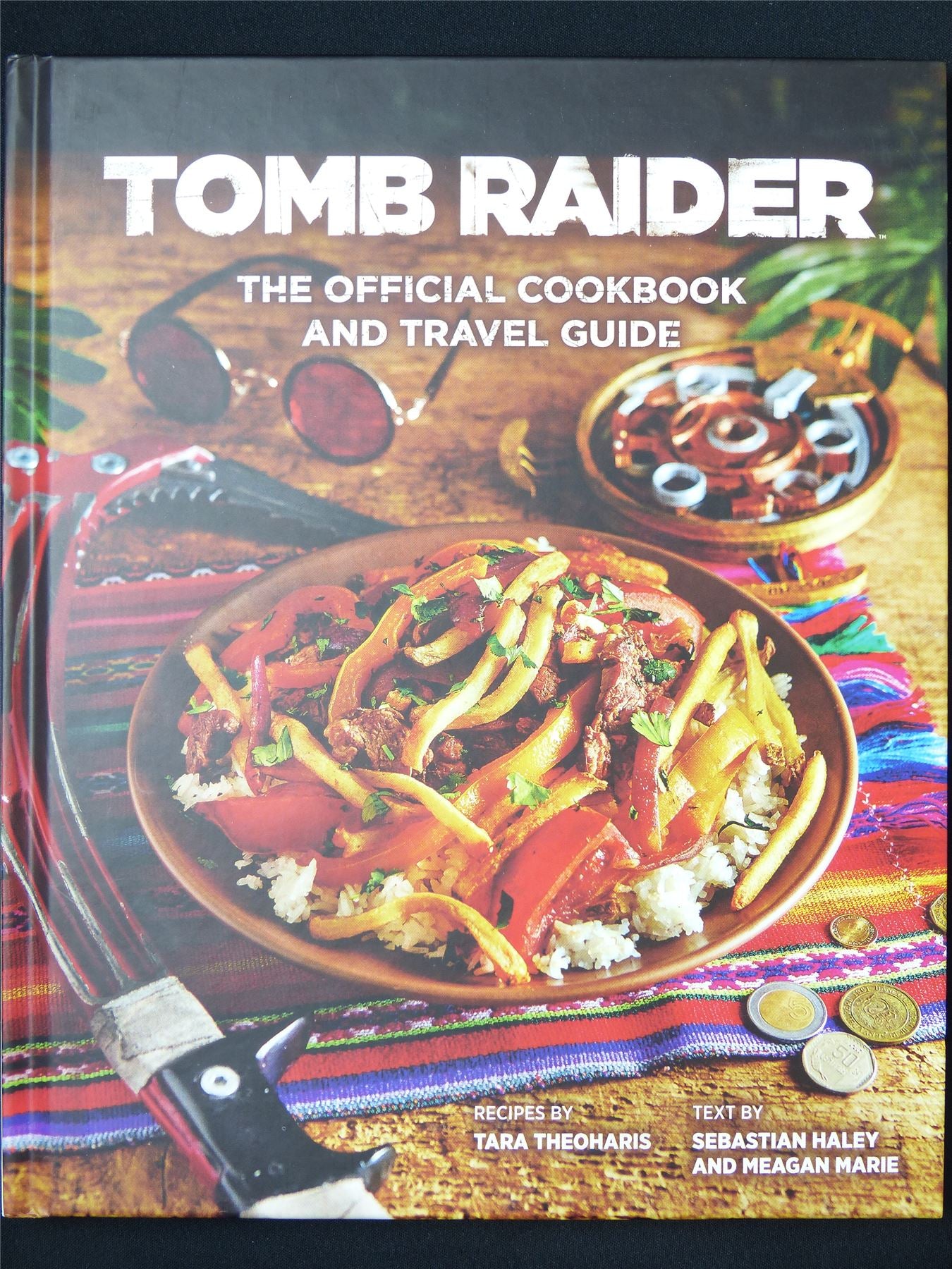 Tomb Raider The Official Cookbook and Travel Guide - Titan Gift Book Hardback #LP