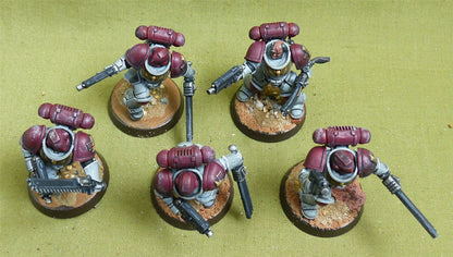 Assault Intercessor Squad set of 5 painted - White Scars - Warhammer 40K #5ST