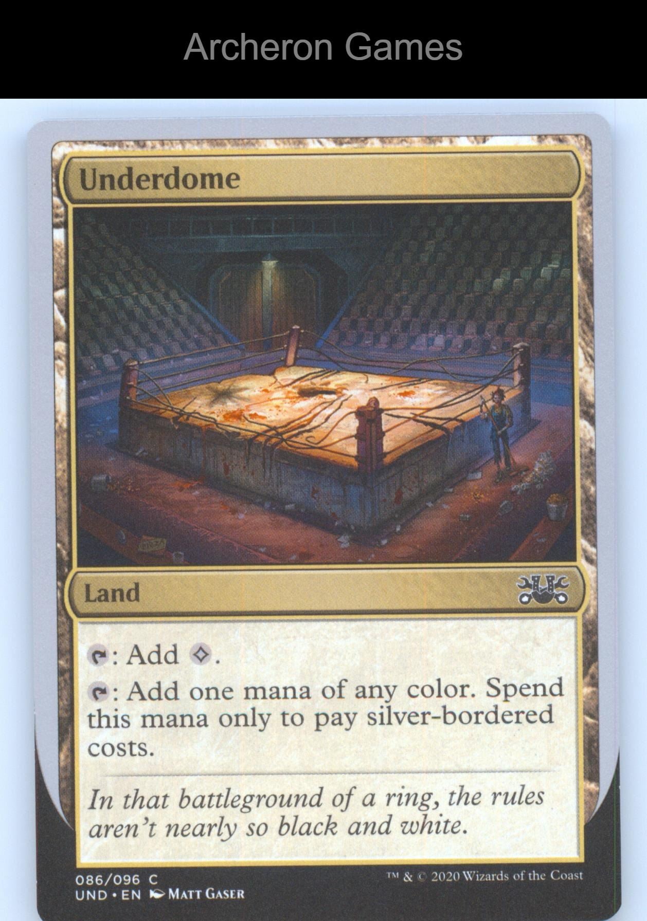 Underdome 86 C MTG Card Unsanctioned