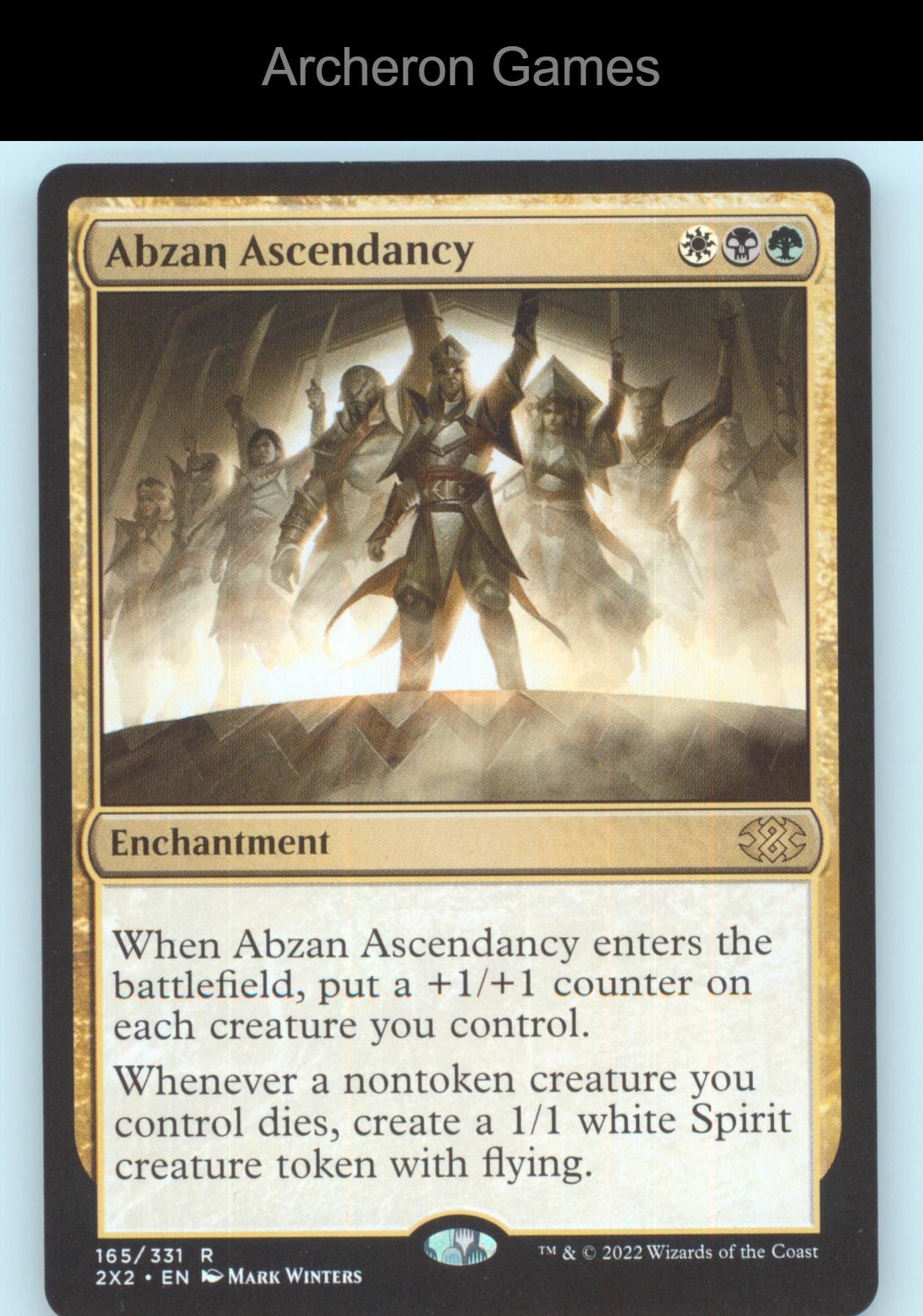 Abzan Ascendancy 165 R MTG Card Double Masters 2022
