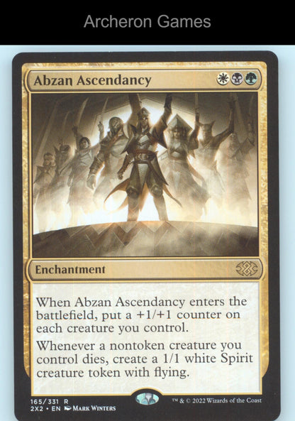 Abzan Ascendancy 165 R MTG Card Double Masters 2022