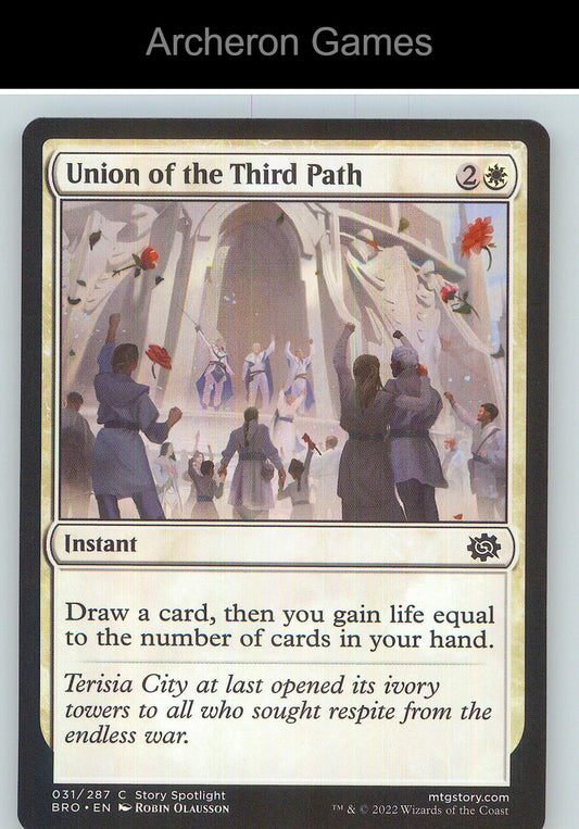 Union of the Third Path BRO 31 C MTG Card NM/EX+