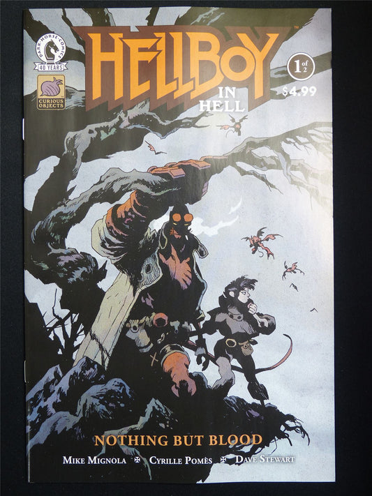 HELLBOY In Hell: Nothing But Blood #1 Cvr A - Oct 2026 Dark Horse Comic #4MO