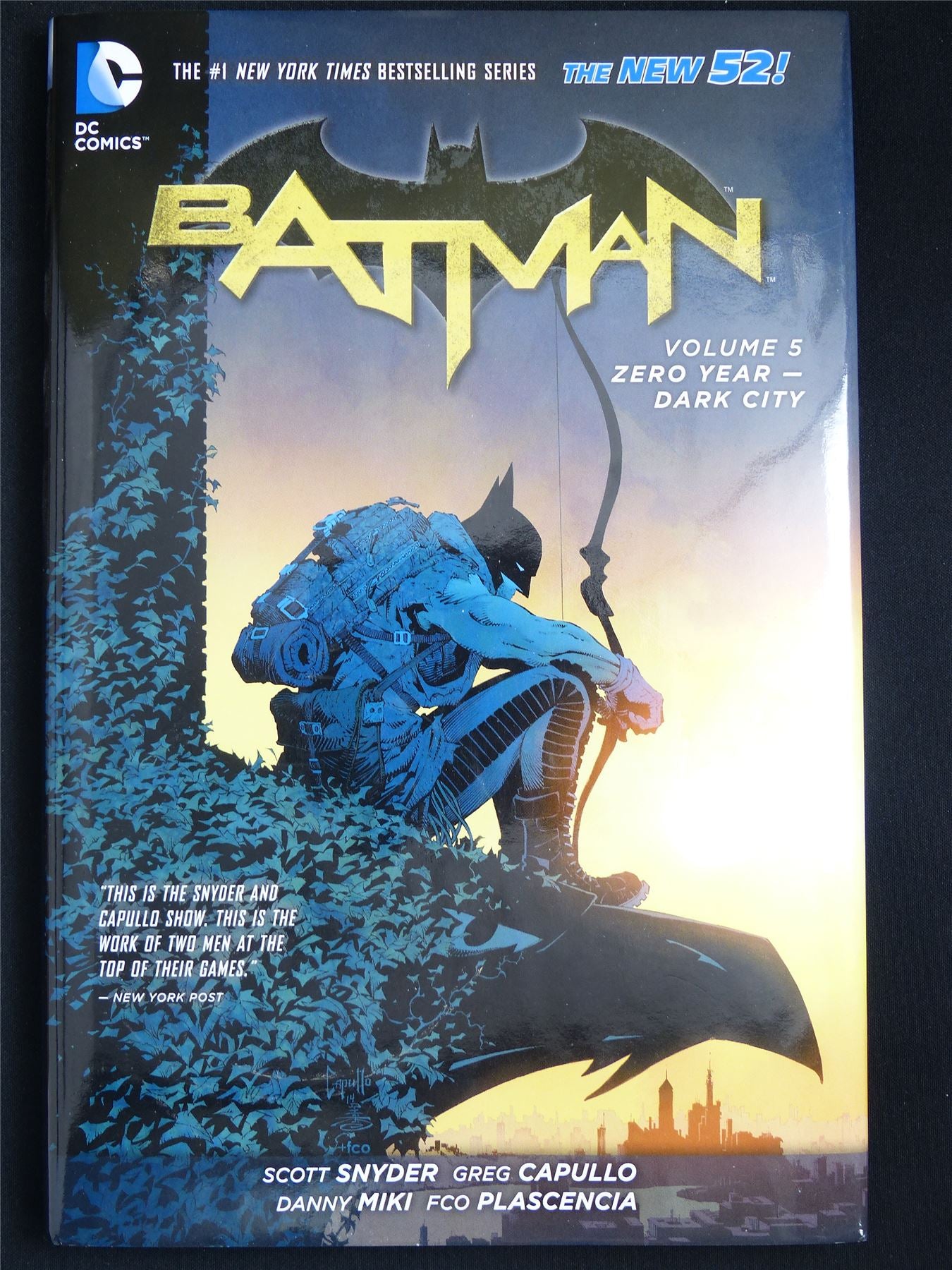 Batman volume 5: Zero Year - Dark City - DC Graphic Hardback #XZ