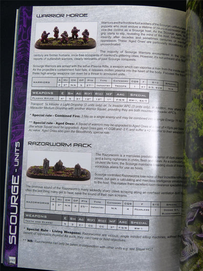 Dropzone Commander 1.1 - Miniatures Rulebook Hawk Wargames Softback #2UG