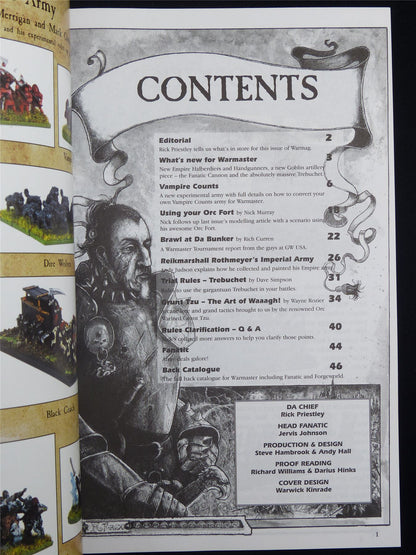 Warmaster #5 Fear the Dark - Games Workshop Magazine #1NC