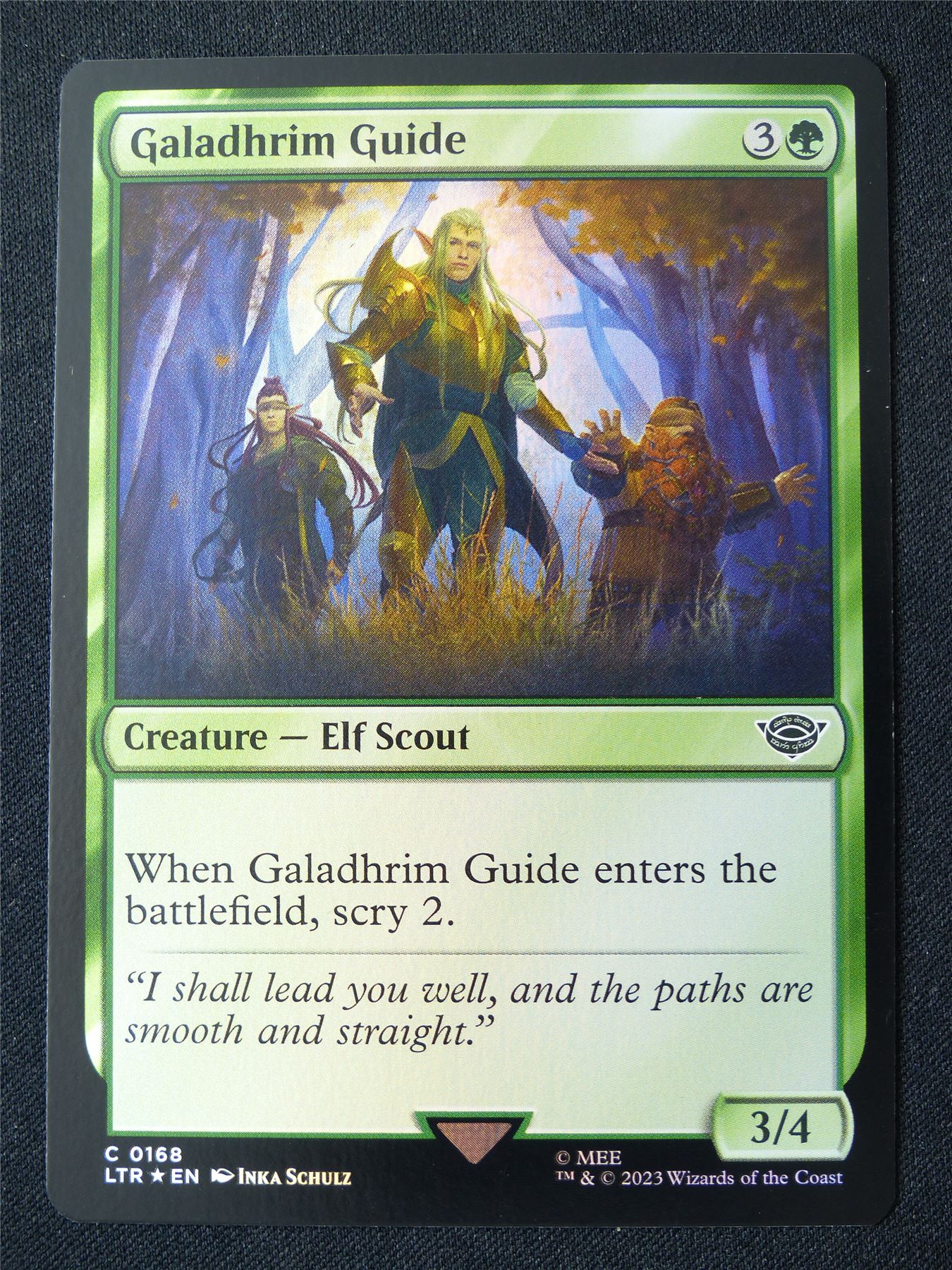 Galadhrim Guide Foil - LTR - Mtg Card #16K