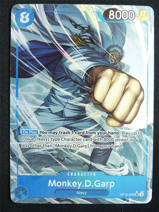 Monkey.D.Garp OP12-056 SR Alt Art - One Piece Card #4T