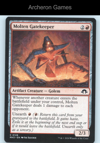 Molten Gatekeeper 128 C MTG Card Modern Horizons 3