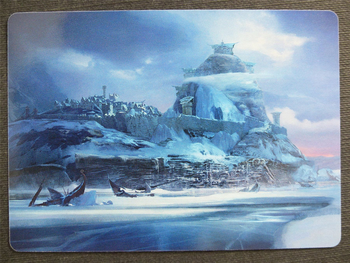 Port of Karfell 72/81 Art - Mtg Magic Cards #5D