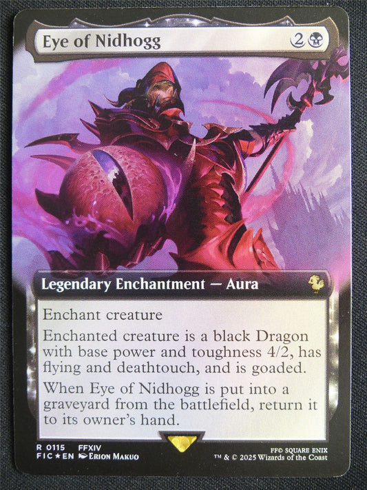 Eye of Nidhogg Extended Foil - FIC - Mtg Card #3DV