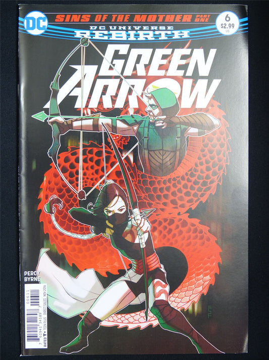 GREEN Arrow #6 Rebirth - DC Comic #1MP