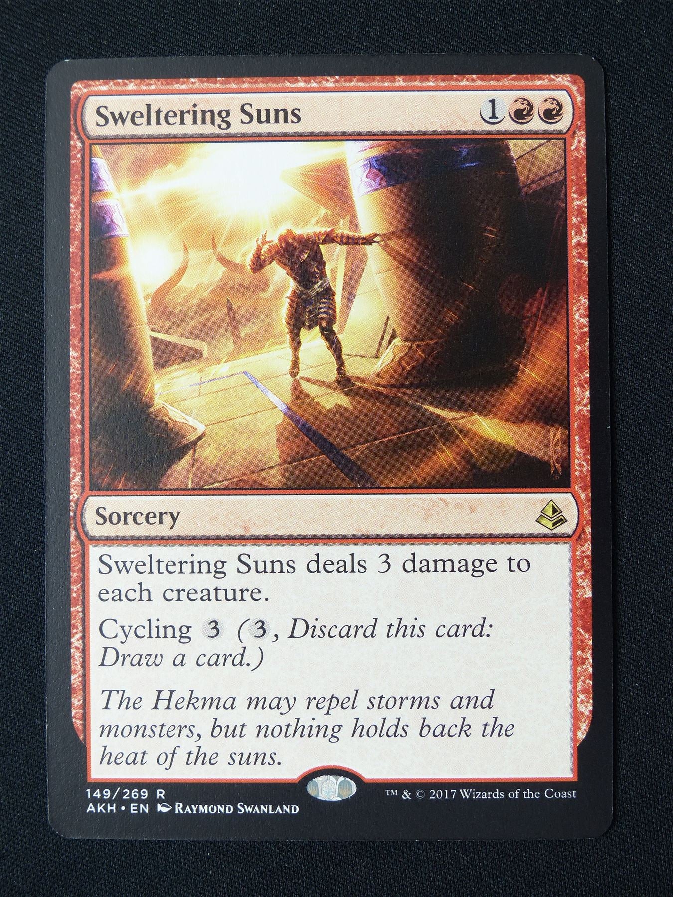 Sweltering Suns - AKH - Mtg Card #988