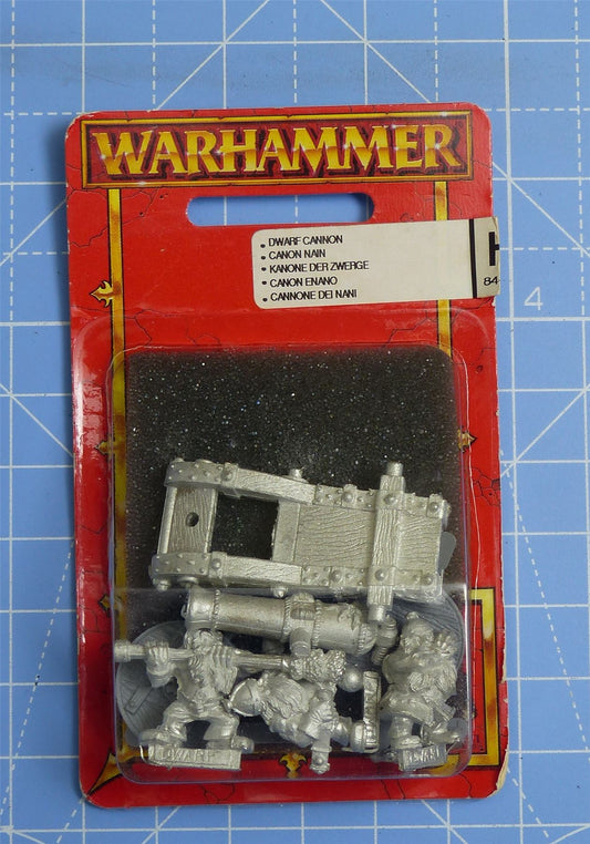 Dwarf Cannon Classic Metal Blister - Warhammer Old World #YJ