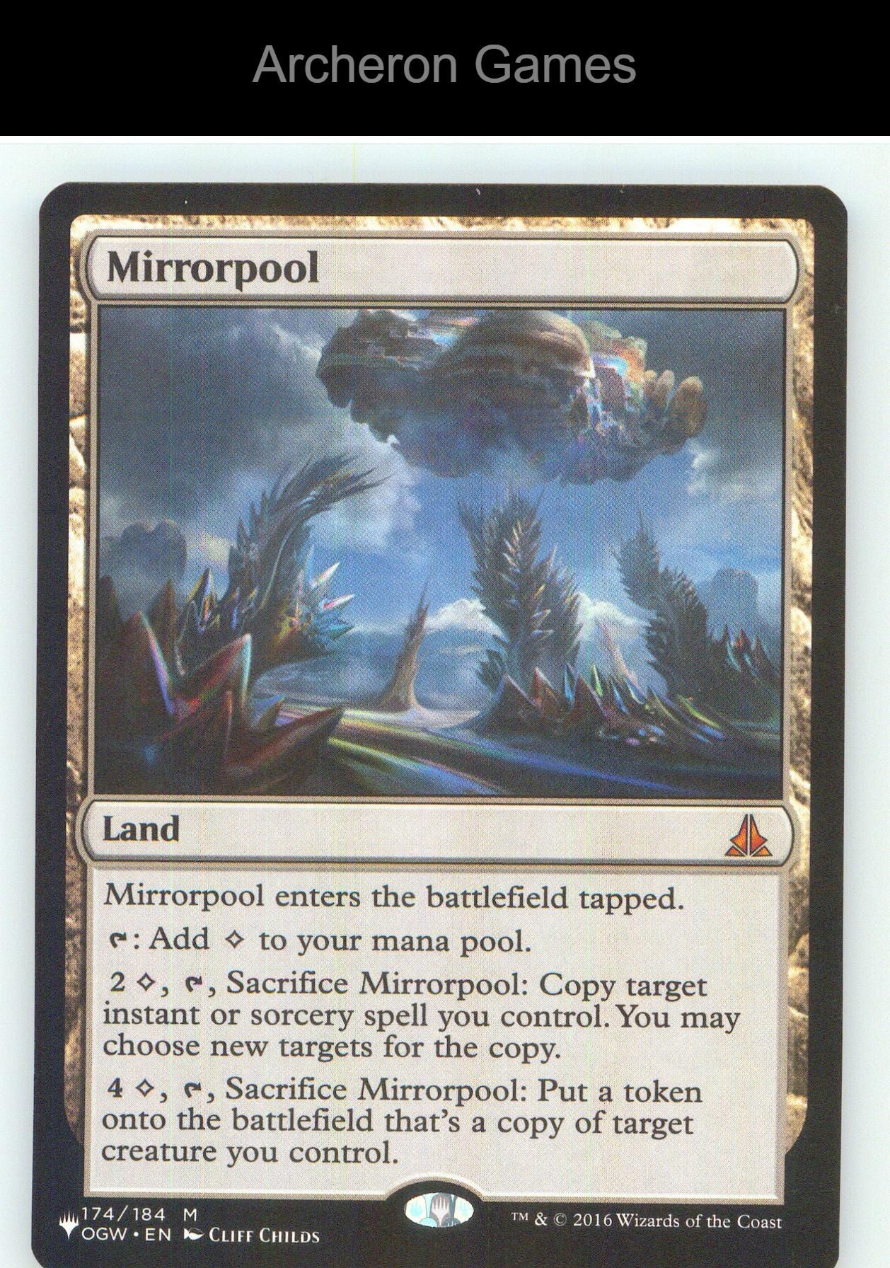 Mirrorpool OGW 174 Mythic MTG Card NM/EX+