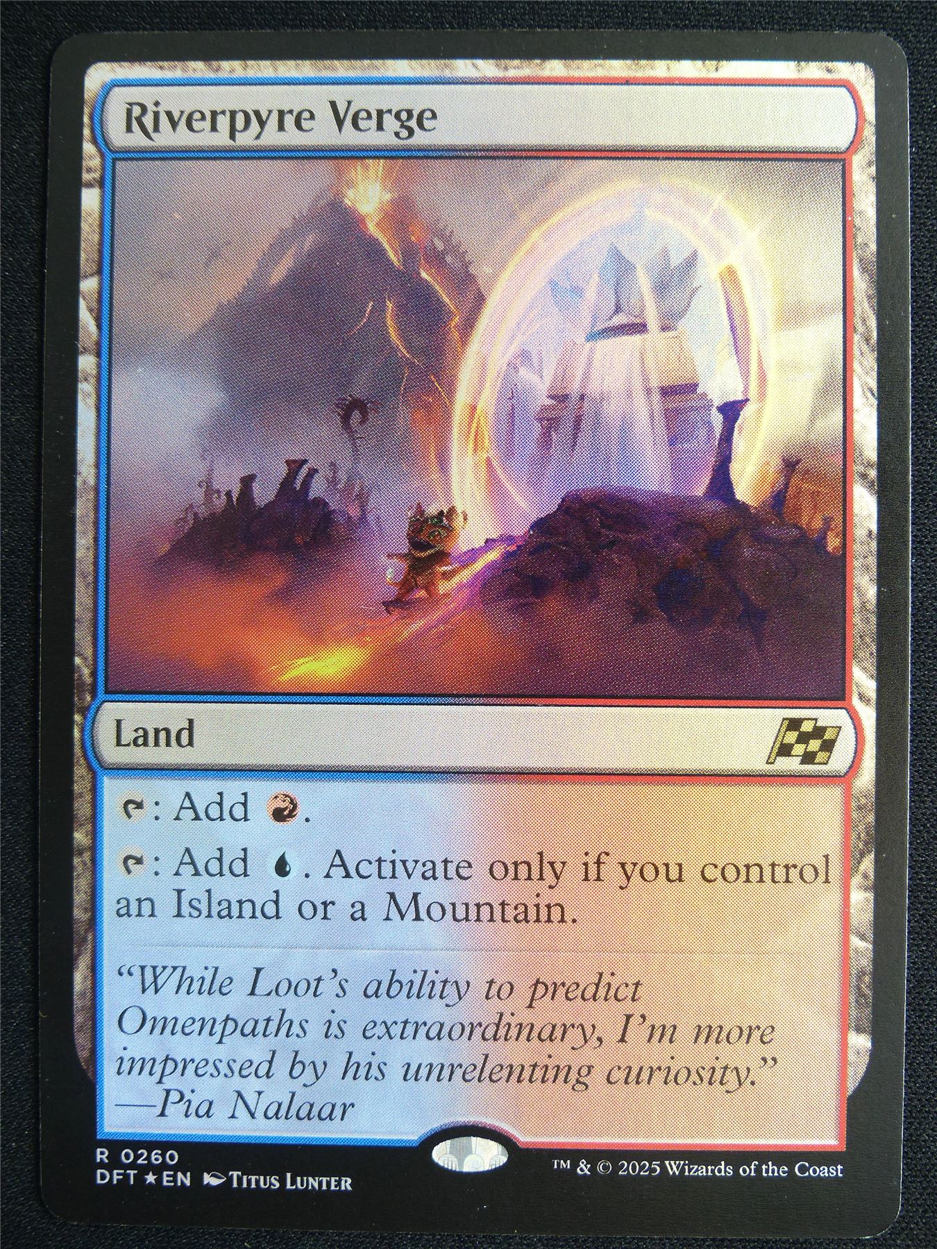 Riverpyre Vegre Foil - DFT - Mtg Card #4J7