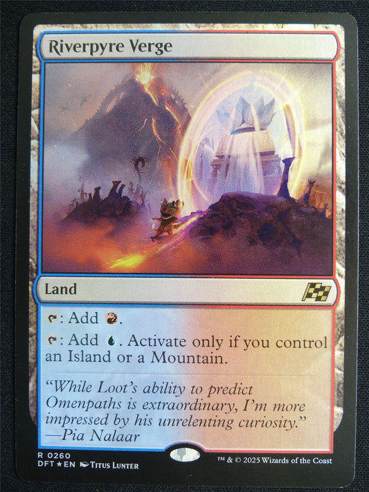 Riverpyre Vegre Foil - DFT - Mtg Card #4J7