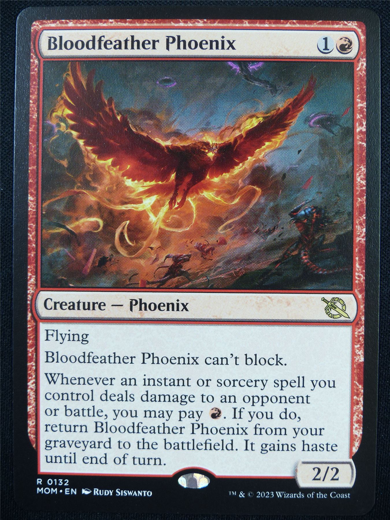 Bloodfeather Phoenix - MOM - Mtg Card #2YO