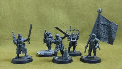 Cadian Command Squad - Astra Militarum - Warhammer 40K #1P6