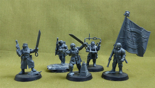 Cadian Command Squad - Astra Militarum - Warhammer 40K #1P6