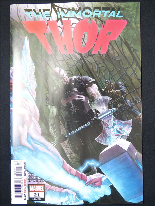 The Immortal THOR #21 - B&B May 2025 Marvel Comic #OV