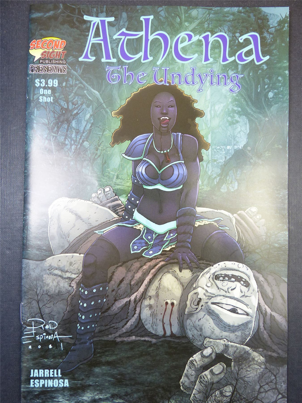ATHENA The Undying One-Shot - Feb 2022 - Second Sight Comic #7AK