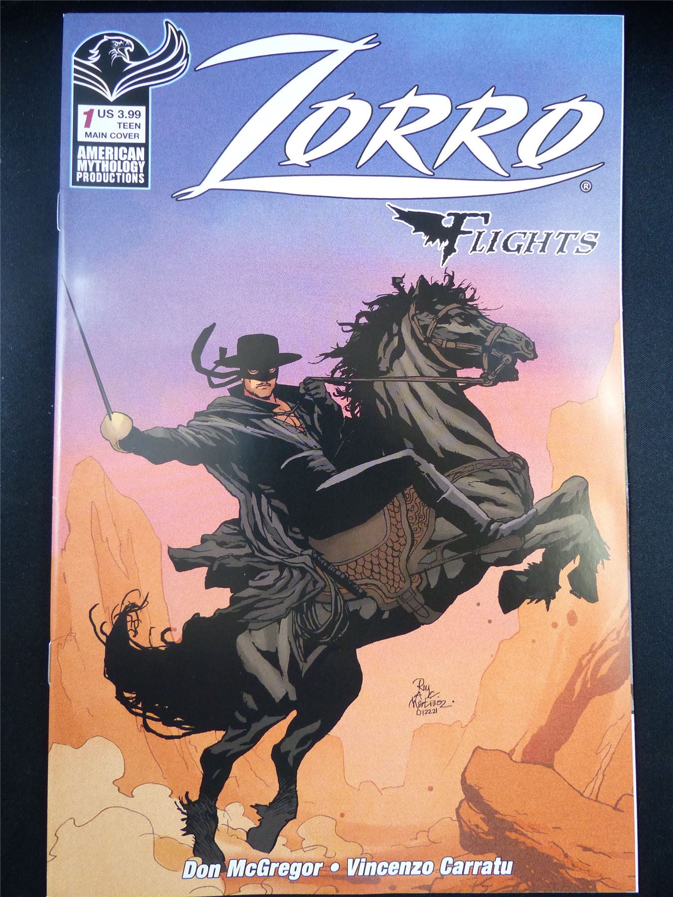 ZORRO: Flights #2 - Aug 2023 Mythology Comic #L