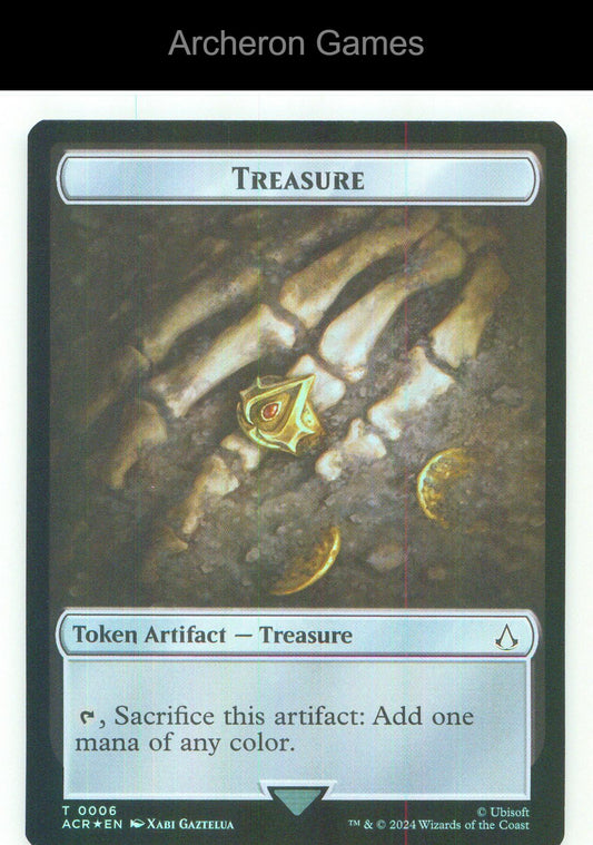 Treasure Token ACR 6 Token MTG Card NM/EX+
