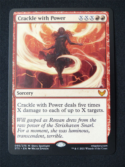Crackle with Power - STX - Mtg Card #12Y