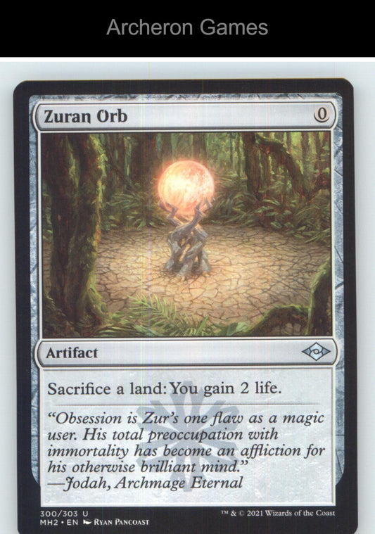 Zuran Orb MH2 300 UC MTG Card NM/EX+