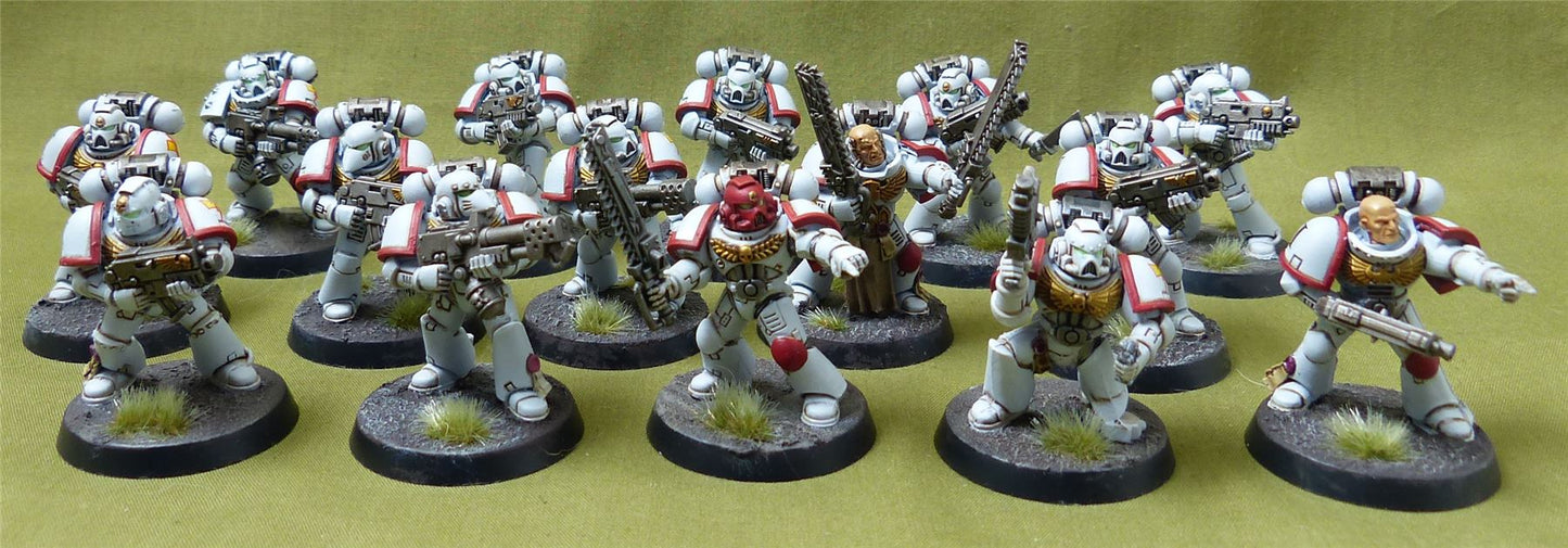 Tactical Squad - Space Marines White Scars - Warhammer 40K #2GH