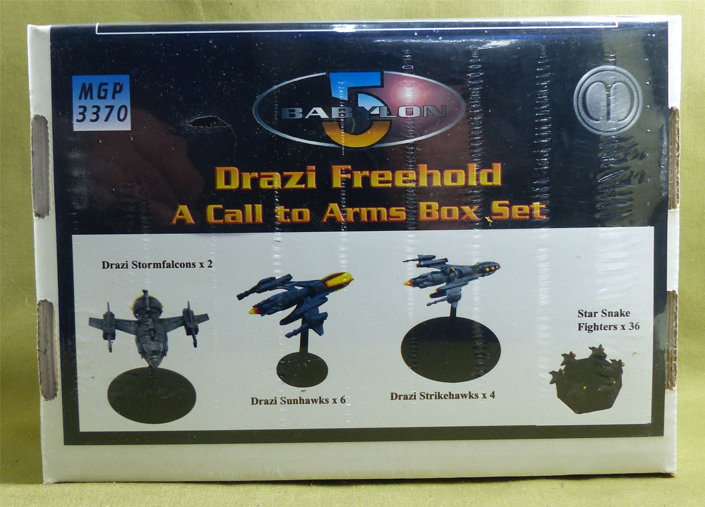 Classic Metal Drazi Freehold sealed box set - Babylon 5: Call to Arms Miniatures #2LV