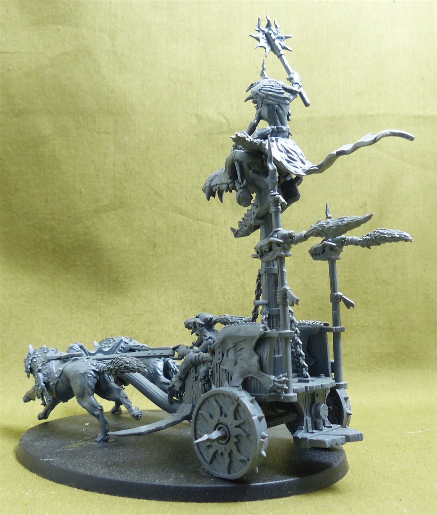 Frazzlegit Shaman on War-Wheela - Gloomspite Gitz - Warhammer AoS #2QM