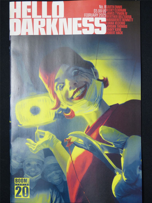 HELLO Darkness #8 - B&B Feb 2025 Boom! Comic #GT