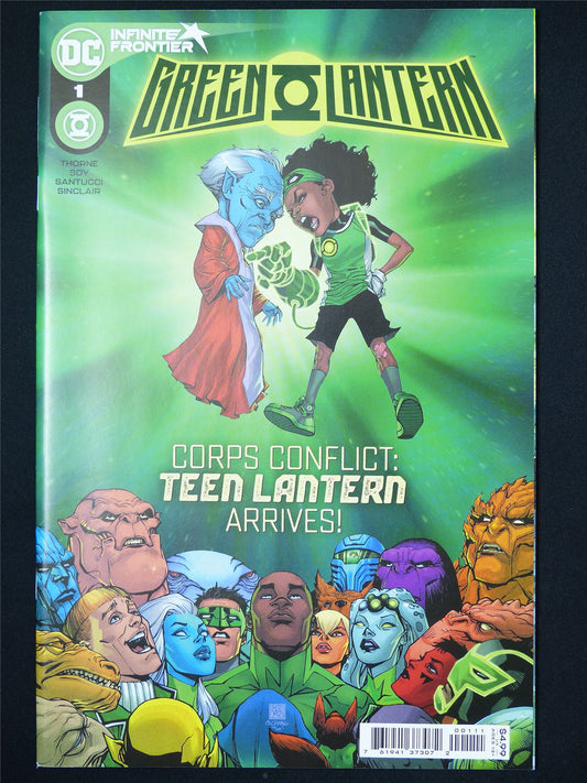 GREEN Lantern #1 - B&B DC Comic #8GE