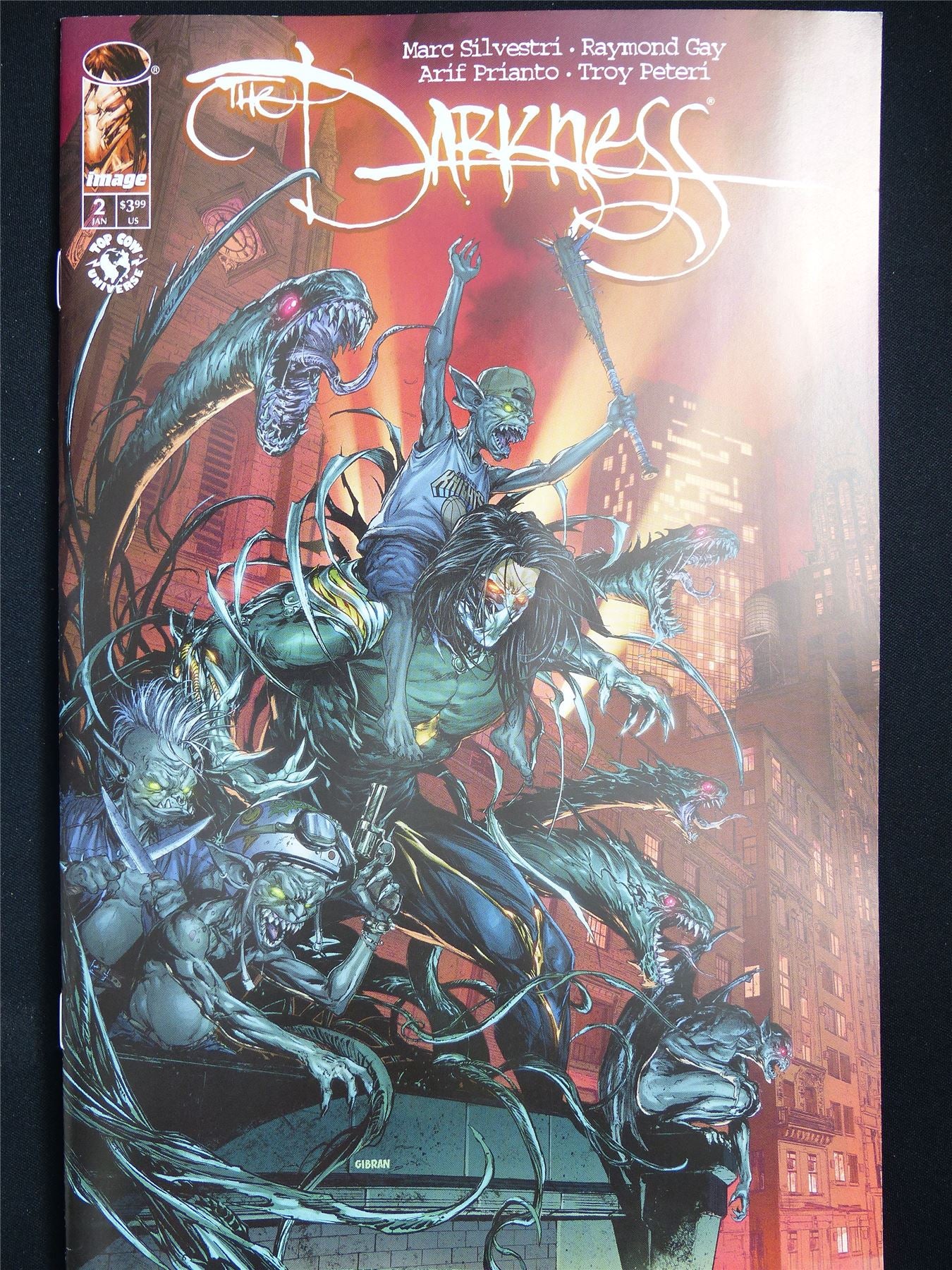 The DARKNESS #2 - B&B Jan 2026 Image Comic #1F0