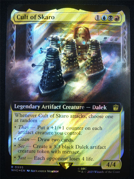 Cult of Skaro Extended Surge Foil - WHO - Mtg Card #GT