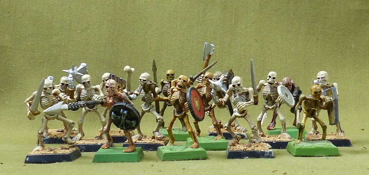 Classic Skeletons painted - Undead - Warhamer Fantasy #4W8