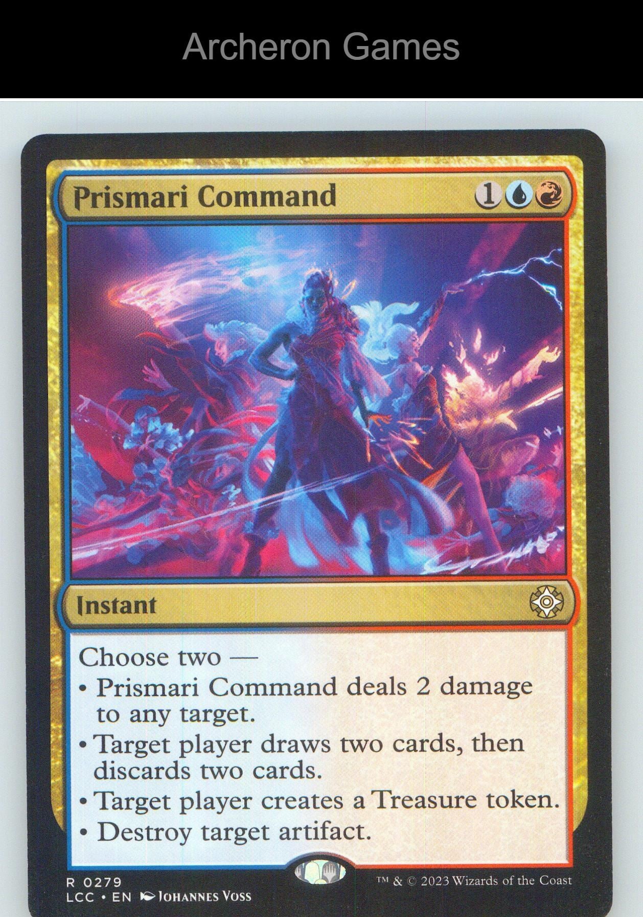 Prismari Command LCC 279 R MTG Card NM/EX+
