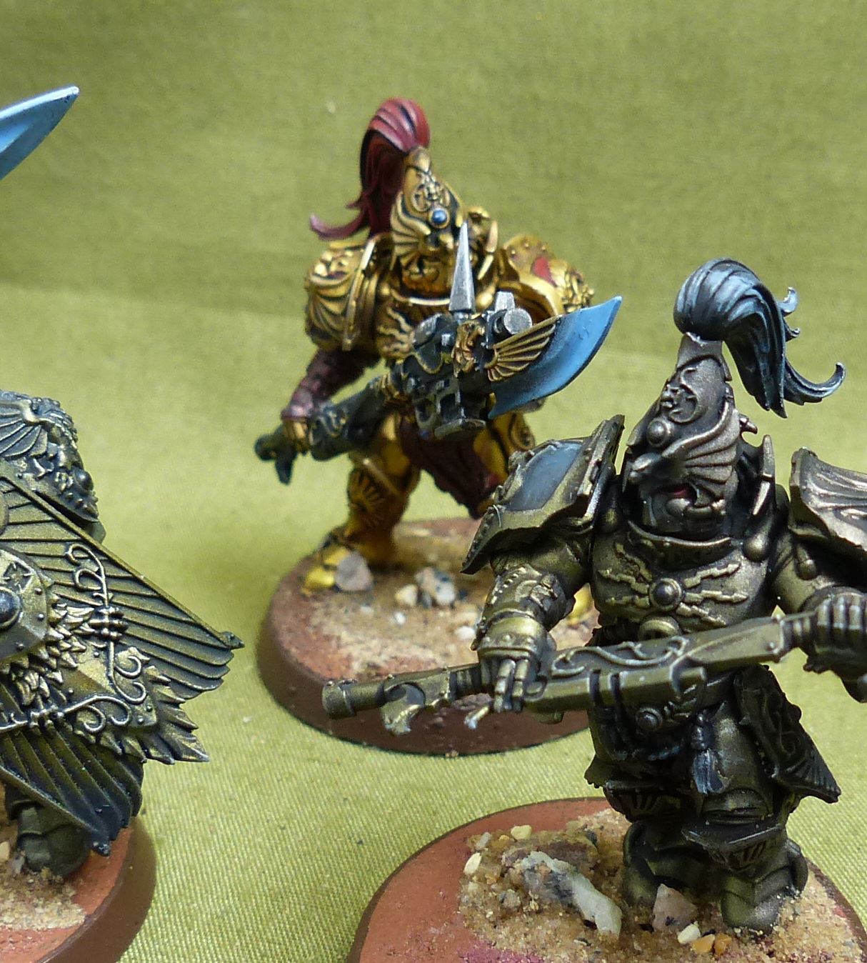 Custodian Guard Squad painted - Adeptus Custodes - Warhammer 40K #1OK