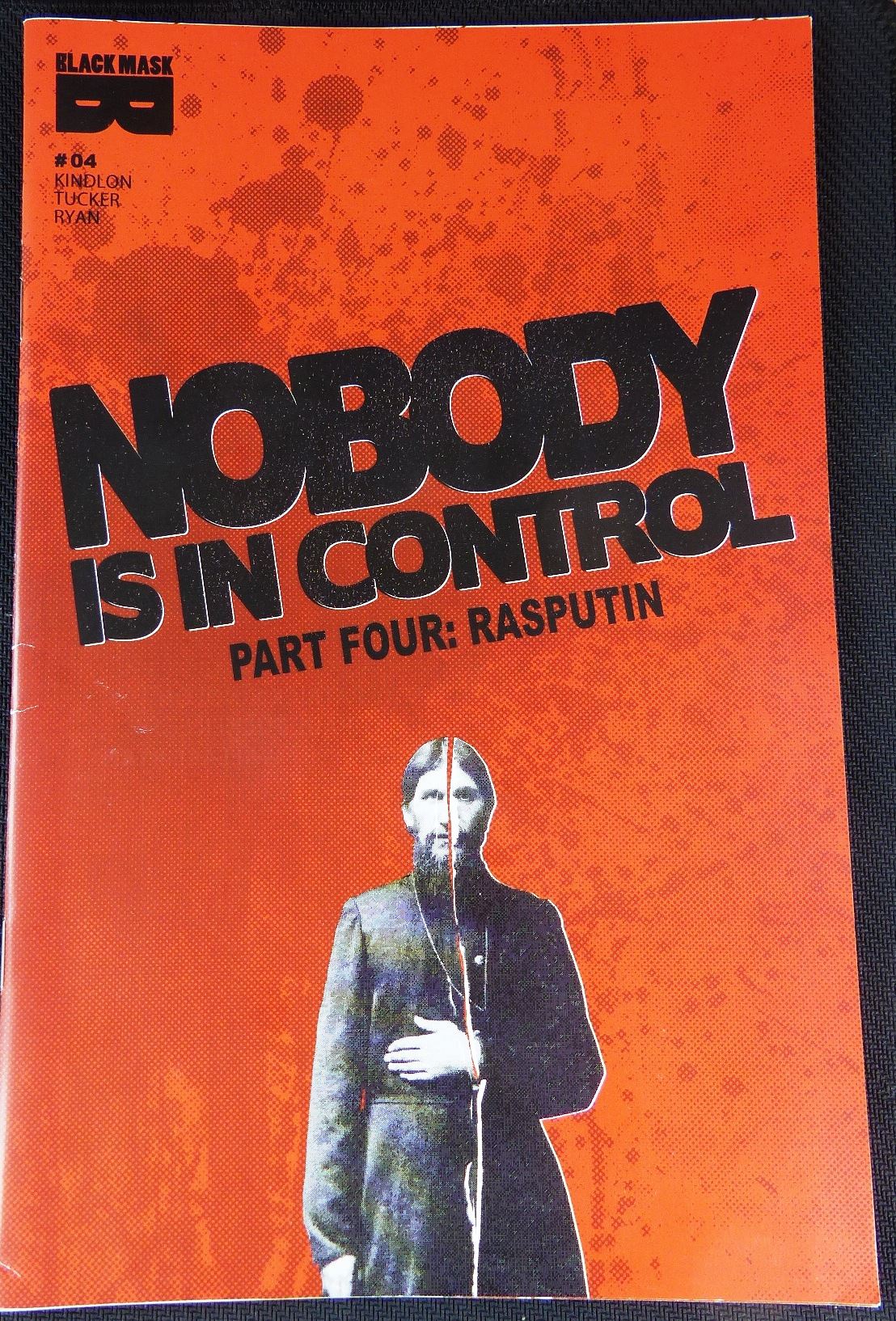 NOBODY Is in control: Rasputin #4 - Blackmask Comic #H8